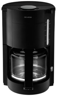 KRUPS F309 08 ProAroma Kaffeemaschine schwarz, 15 Tassen