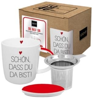 Teetasse mit Sieb