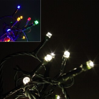 Lichterkette 120LED grün Netzbetrieb Farbwechsel Lichter Kette LED Weihnachten