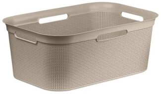 ROTHO Wäschekorb Brisen 41l 59,6x39,6x23,2cm cappuccino 109581