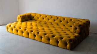 JVmoebel Big-Sofa Design Chesterfield Sofagarnitur XXL Sofa 5-Sitzer Couch Polster Möbel, 1 Teile, Made in Europa