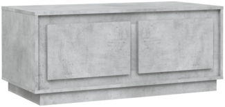 Couchtisch, Sofatisch Betongrau 102x50x44 cm Holzwerkstoff