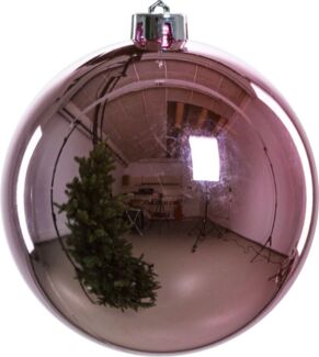 TrendLine Dekokugel Ø 20 cm Rosa Weihnachtskugel Christbaumkugel