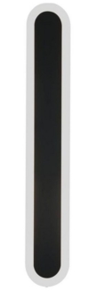 ZMH LED Außen-Wandleuchte Schwarz 3000K IP65 Wandbeleuchtung 26W Modern Außen für Hauswand, Augenschutz, Einfache Installtion, LED fest integriert, Warmweiß, 3000K, LED Außen-Wandleuchte Schwarz