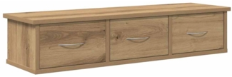 vidaXL Wandschrank Artisan-Eiche 88x26x18,5 cm Holzwerkstoff 855861
