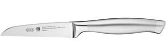 RÖSLE Gemüsemesser Basic Line, Hochwertiges Küchenmesser zum Schneiden von Obst und Gemüse, gerade Klinge aus Klingenspezialstahl, Edelstahl 18/10, ergonomischer Griff, 20,4 x 2,5 x 1,9 cm