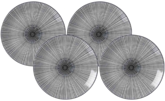 Ritzenhoff & Breker Takeo Stripes Dessertteller ø 21,5 cm 4er Set - DS