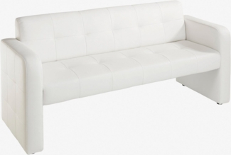 exxpo - sofa fashion Sitzbank Barista Küchensofa, kompakte Stellmaße, Sitzhöhe 49cm, mit Rückenlehne