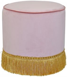 Sitzhocker/-pouf "Angela" rose