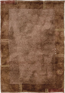 Morgenland Nepal Teppich - Erlon - rechteckig - 180x120 - Orange