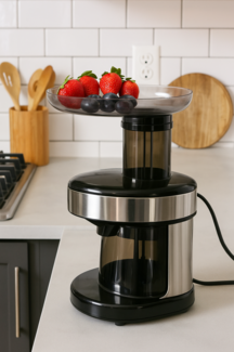 Univeral Trichter Aufsatz für Entsafter Küchenmaschine Tablett Einfülltablett