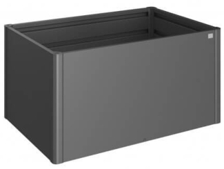 Biohort Hochbeet 152 x 102 x 77 cm (BxTxH) lieferbar in 3 Farben dunkelgrau-metallic
