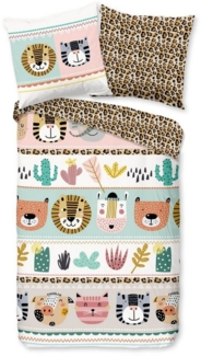 ESPiCO Bettwäsche Trendy Bedding Friends Multi 135 x 200 + 80 x 80 cm