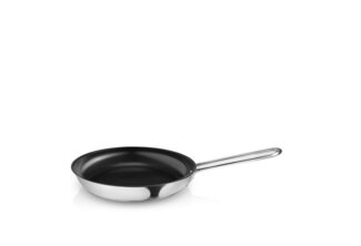 Eva Solo Bratpfanne mit keramischer Antihaftbeschichtung 24 cm, Edelstahl, Aluminium