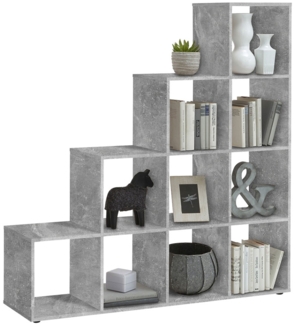 Raumteiler Metro 2 / Mega 2 , Holzwerkstoff , Grau , 139 x 144 x 33 cm