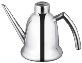 Weis 15706 Edelstahl Essigkanne Ölkanne Mini 150 ml