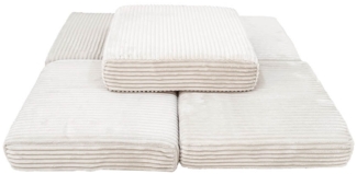 HOME DELUXE Zubehör Spielsofa LIV Cord Beige - Stapelsteine