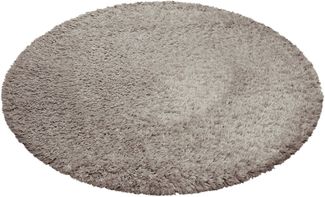 Esprit Hochflor-Teppich YOGI ESP-096, rund, Höhe: 50 mm, flauschiger weicher Flor, 100% recyceltem PET, Wohnzimmer