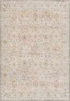 Bamyum Teppich Ryella Teppich mit Chenille Druck, Waschbarer Antibakteriell Teppich, Einzelstück