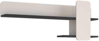 Wandboard Venedig / Vodol, Holzwerkstoff, Beige, 150 x 60 x 23 cm