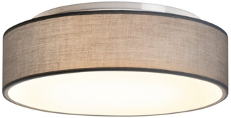 Zedelmaier Lampenschirm Deckenlampe Deckenleuchte mit Stoff-Lampenschirm, Wohnzimmerlampe Schlafzimmer Kinderzimmer Flur Lampe