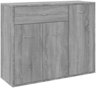vidaXL Sideboard Grau Sonoma 88x30x70 cm Holzwerkstoff 815367