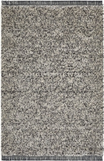 Home affaire Teppich Oslo, rechteckig, Höhe: 25 mm, Webteppich mit Fransen, meliertes Design, weicher Flor, fußwarm