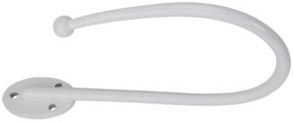 DécoProfi Raffhalter 1 Stück Raffbügel / Raffhalter für Gardinen, Zum Raffen von Gardinen und Vorhängen, (Packung, 1-tlg, inkl. Schrauben und Dübel), zum Raffen von Vorhänge