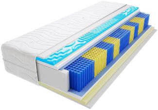 Taschenfederkernmatratze Proto Multitaschen Visco Molet 120x190 cm H2