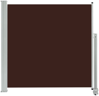 vidaXL Ausziehbare Seitenmarkise 160x300 cm Braun 48349