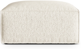 Micadoni Hocker Nuria 1-Sitzer Boucle Elfenbein