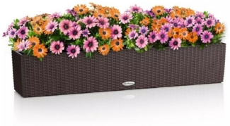 Lechuza® Balkonkasten Lechuza Balkonkasten Balconera Cottage 100 mokka 1