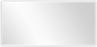 Wandspiegel Blake / Brooke, Glas, Verspiegelt, 128 x 64 x 3 cm
