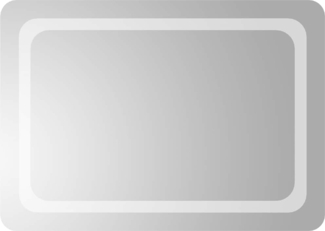 vidaXL LED-Badspiegel 70x50 cm 151784