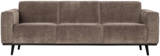 Sofa Statement aus gewebten Jacquard, Taupe