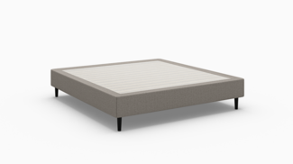 Emma 'Cocoon Lite' Bett, 160x200 cm, 100% Polyester, Grau