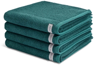 Ross Selection 4 tlg. Frottier-Set - 4 X Handtuch (50 X 100cm) - 540 g/m2 - Moosgrün