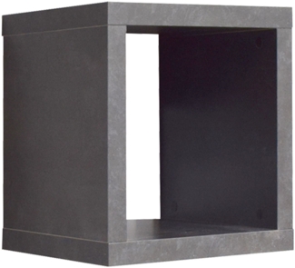 Würfelregal Elenore 40x40x41 Bücherregal Regal graphit 14840