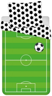 Football Baumwolle Bettwäsche – Bettbezug 140x200 cm & Kissenbezug 70x90 cm