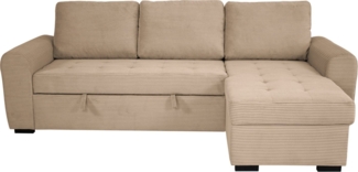 Trends by HG Ecksofa Poll L-Form, B: 245 cm, mit Bettfunktion & Bettkasten