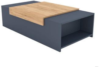 TARGET HOME Couchtisch Moderner Wohnzimmertisch 110x60cm - Kaffeetisch Holzoptik