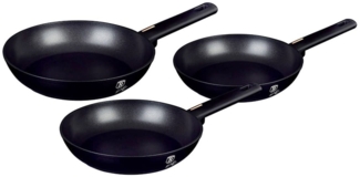 Berlinger Haus Berlinger Haus Set mit 3 Titan-Bratpfannen Monaco BH7095