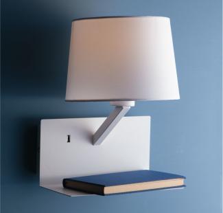 Luce Design Ciak AP BCO Wandleuchte 1-flammig ECO Light weiß