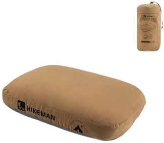 SIKAINI Kopfkissen Camping-Kissen mit Memory-Schaum, Füllung: 100 % Polyester, Kompakt & tragbar Pflegeleicht, Ergonomischer Memory-Schaum Weicher, atmungsaktiver Bezug