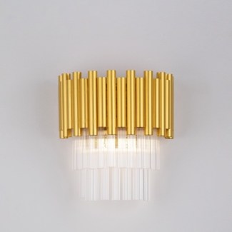 Nova Luce 9824082 MAGNOLIA Wandleuchte 2-flammig Gold E14