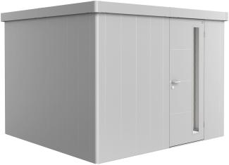 Biohort Gerätehaus Neo, 3C: 292 x 292 x 222 (b x t x h) cm, silber-metallic