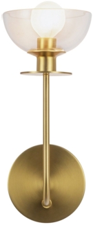 Elstead Lighting Sylvia Wandleuchte 1-flammig Gebürstetes Gold