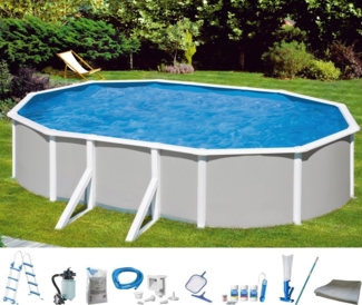 my POOL BWT Ovalpool BELIZE 4 (Komplett-Set, 10-tlg), Höhe 132 cm, in verschiedenen Größen erhältlich
