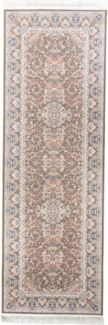 Morgenland Orientteppich - Deljan - läufer - 200x100 - Grau