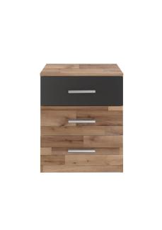 Nachtkommode >Isobel< in Montana Oak - 46x56x41cm (BxHxT)